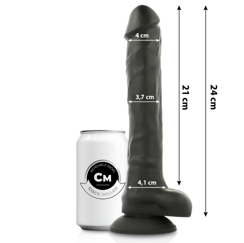 Cocksil Nero 24 cm — CockMiller