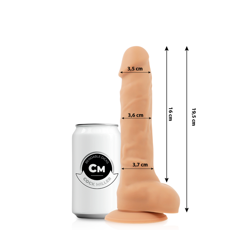 Dildo Cocksil™® a doppia densità — Cock Miller