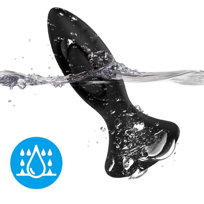 Vibratore e plug anale in silicone — Armony