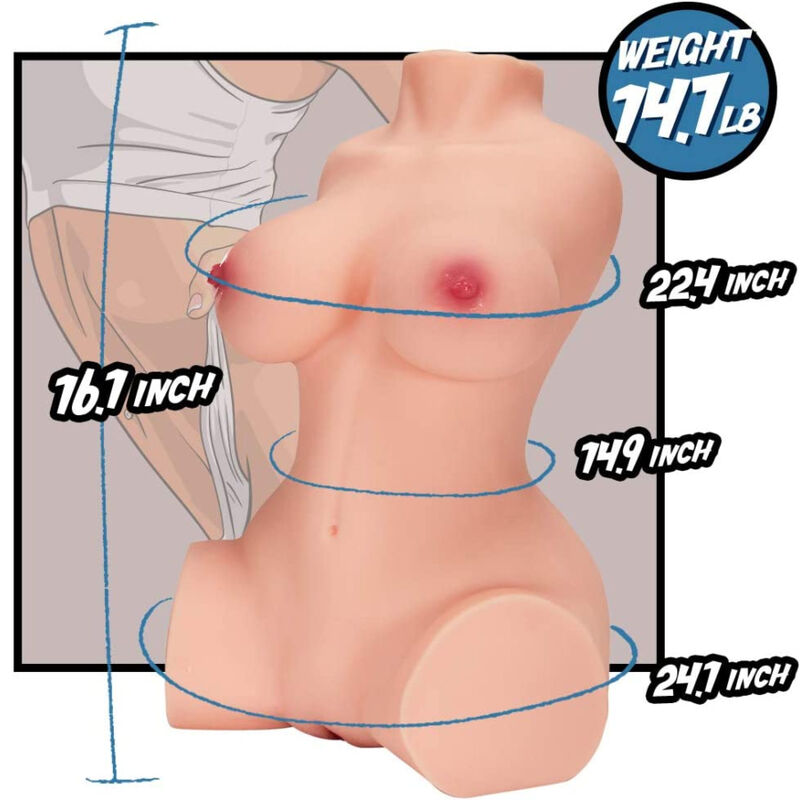 Torso Femminile Realistico 10 — Armony