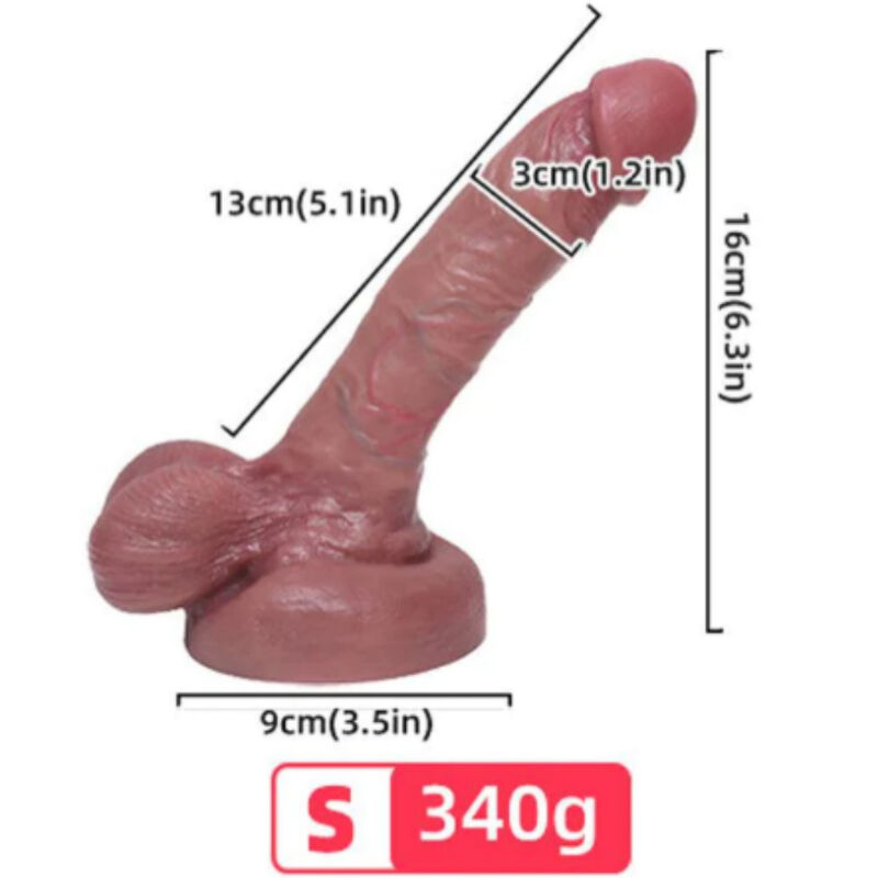 Dildo in Silicone Liquido 13 cm — Armony