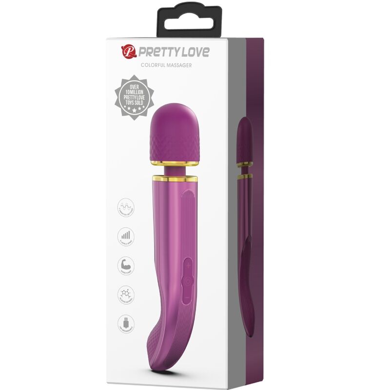 Massaggiatore a vibrazione viola — Pretty Love