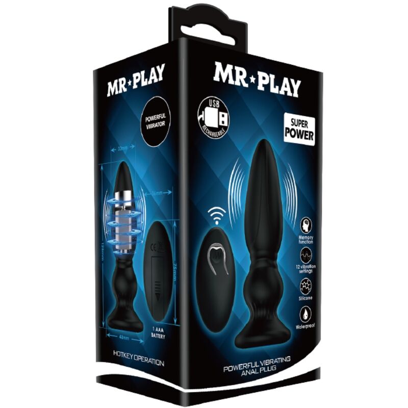 Massaggiatore Prostatico con Telecomando — MR Play