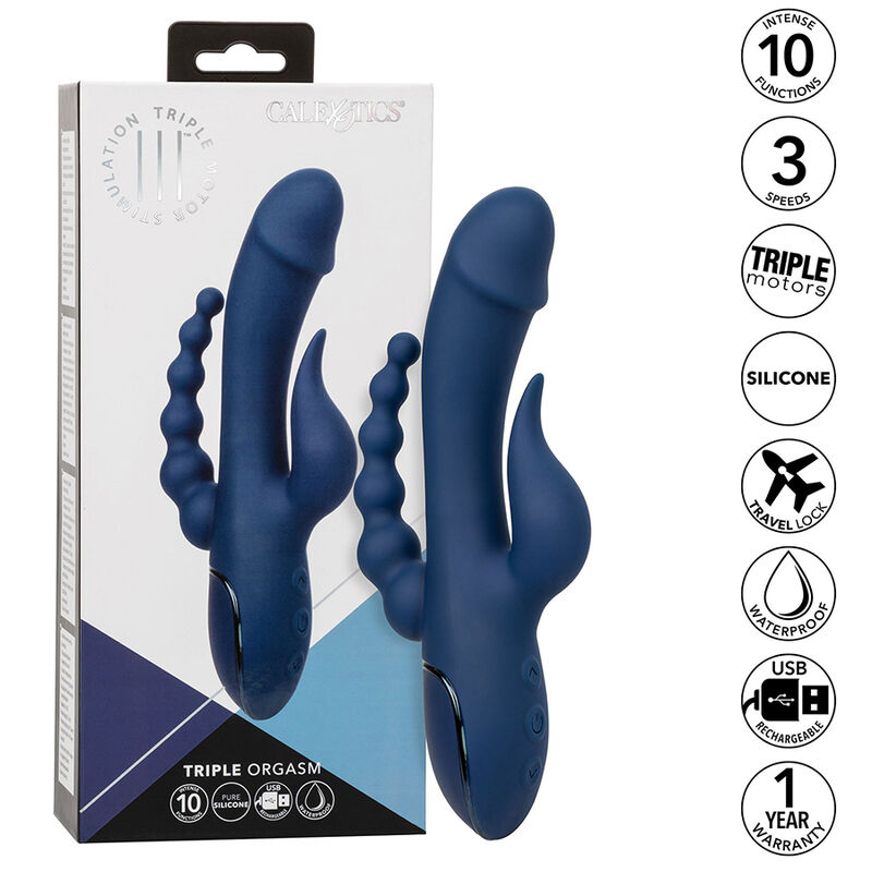 Triple Orgasm Blu — CalExotics