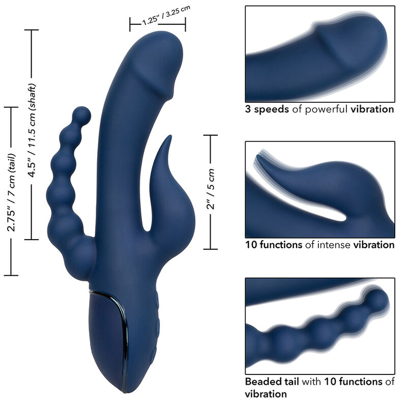 Triple Orgasm Blu — CalExotics