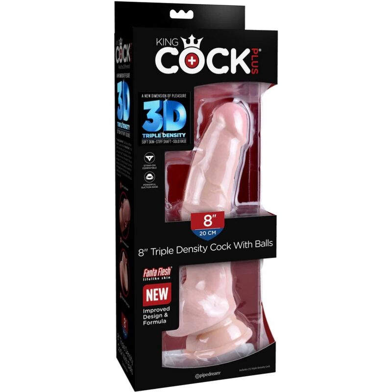 King Cock Plus 18 cm Triple Density — King Cock
