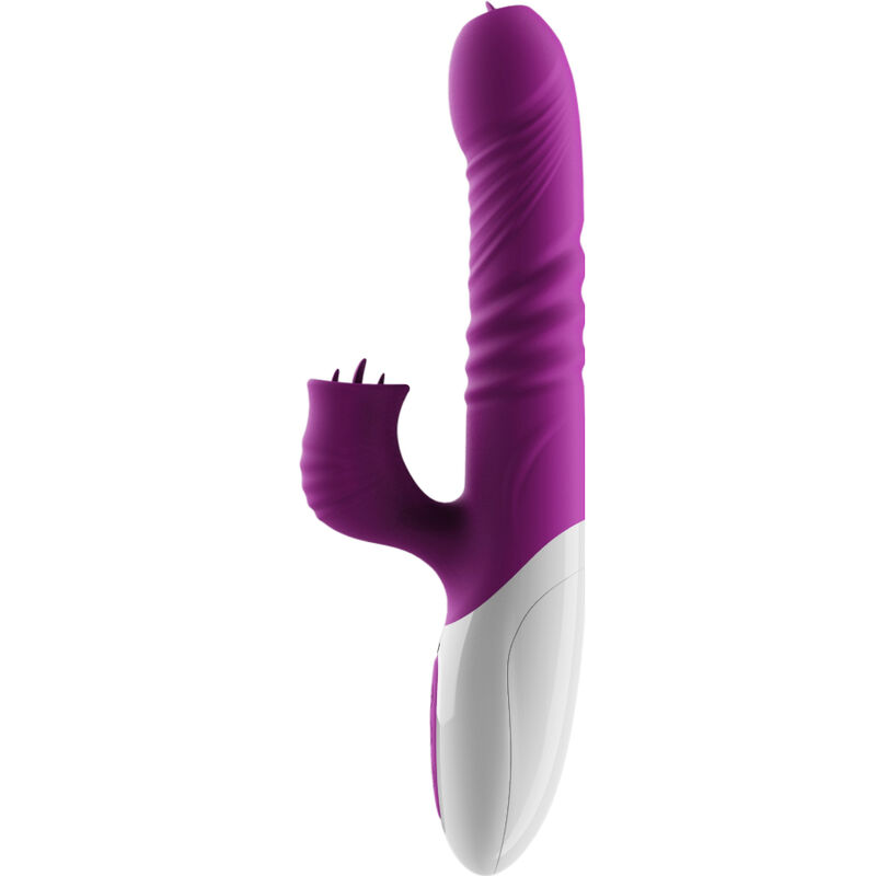 Vibratore Doppia Lingua con Spinta — Armony