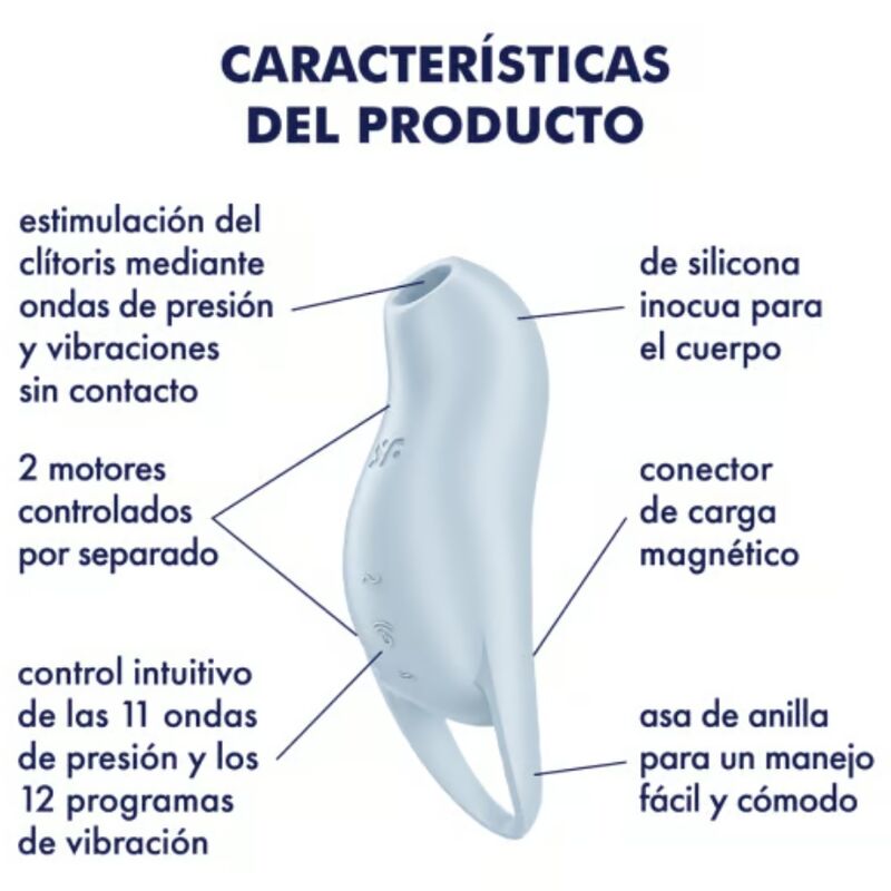 Pocket Pro 1 Azzurro — Satisfyer