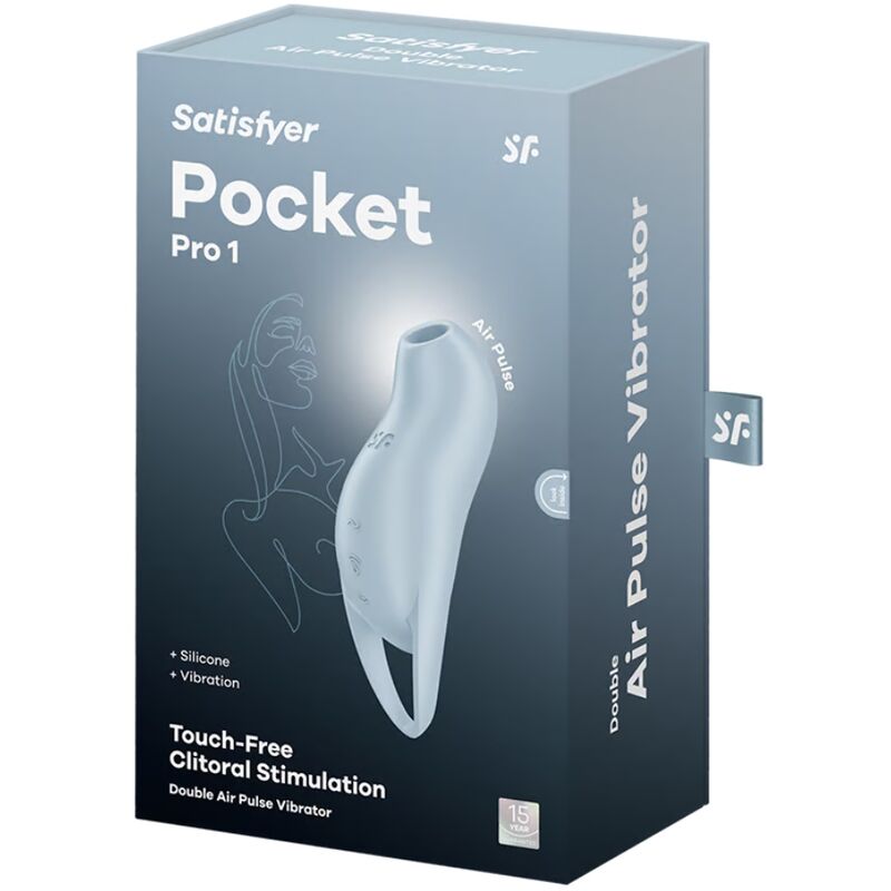 Pocket Pro 1 Azzurro — Satisfyer