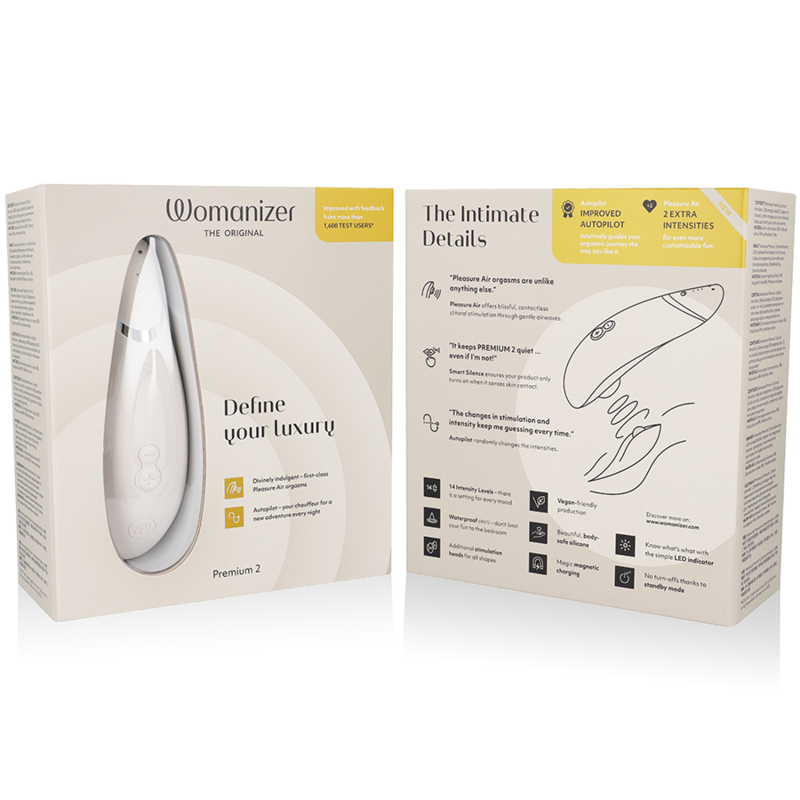 Premium 2 Grigio Caldo — Womanizer