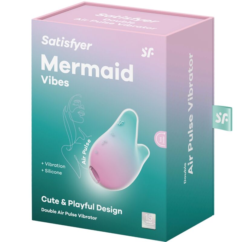 Mermaid Vibes Menta e Rosa — Satisfyer