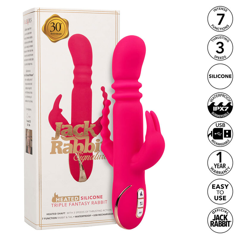 Jack Fantasy Heated Rosa — CalExotics