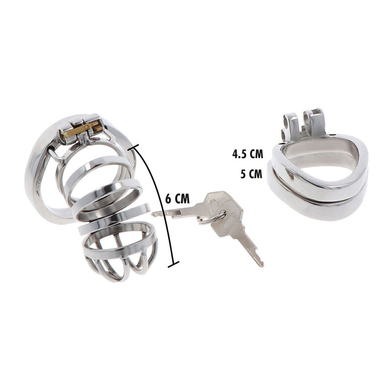 Extreme Chastity Cage Metallo — Hidden Desire
