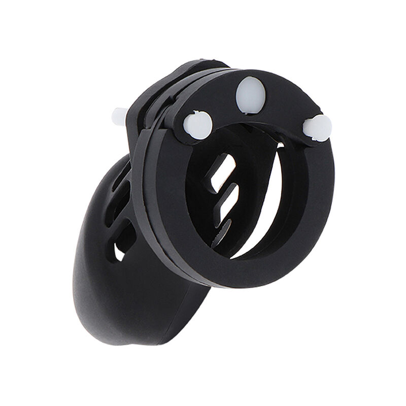 Extreme Chastity Cage Silicone S Nera — Hidden Desire