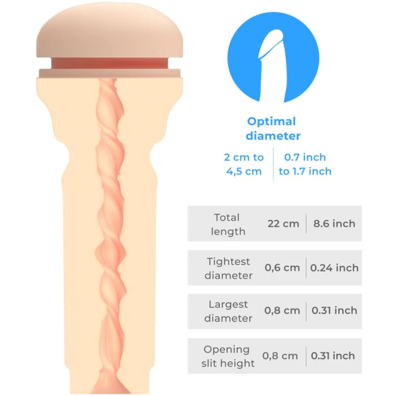 Feel Stroker Butt Flesh Extra Stretto — Kiiroo