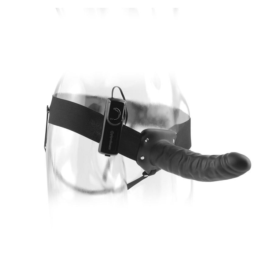 Strap-on Cavo Vibrante Nero — Fetish Fantasy Series