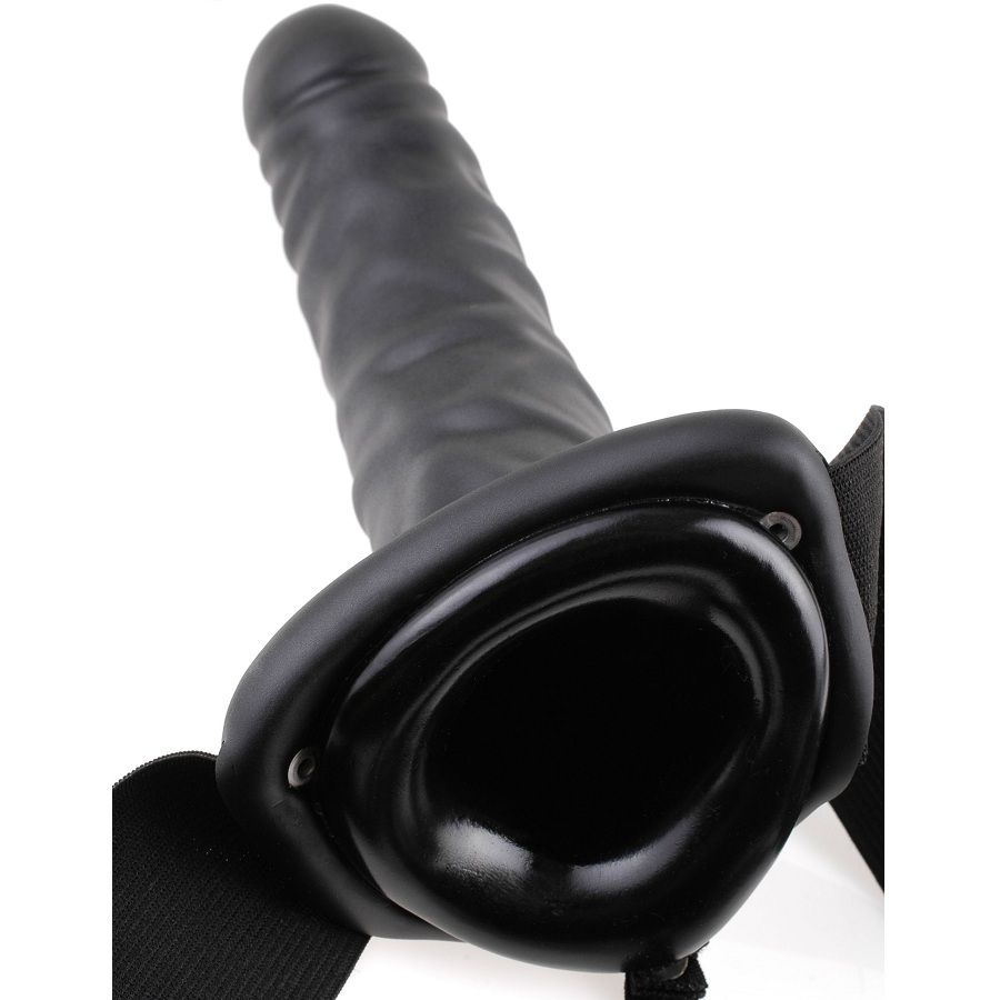 Strap-on Cavo Vibrante Nero — Fetish Fantasy Series