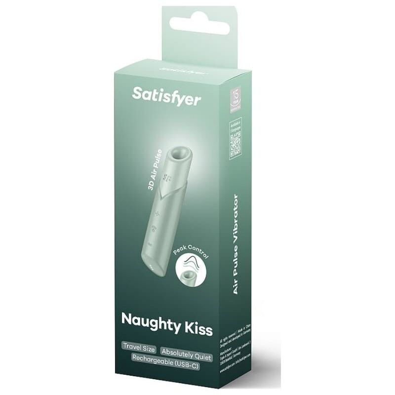 Naughty Kiss Wave Acquamarina — Satisfyer