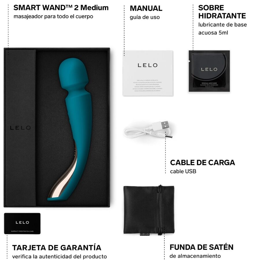SMART WAND™ 2 Medium Aqua — LELO