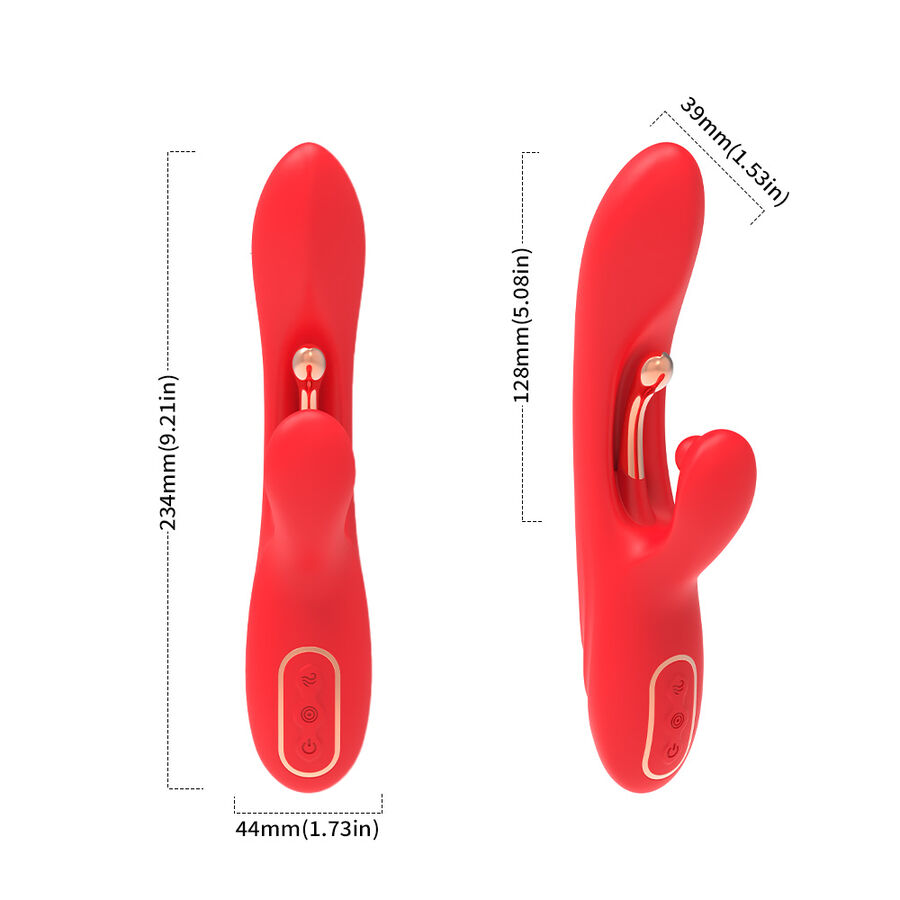 Lingua Oscillante G-Spot Rosso — ARMONY