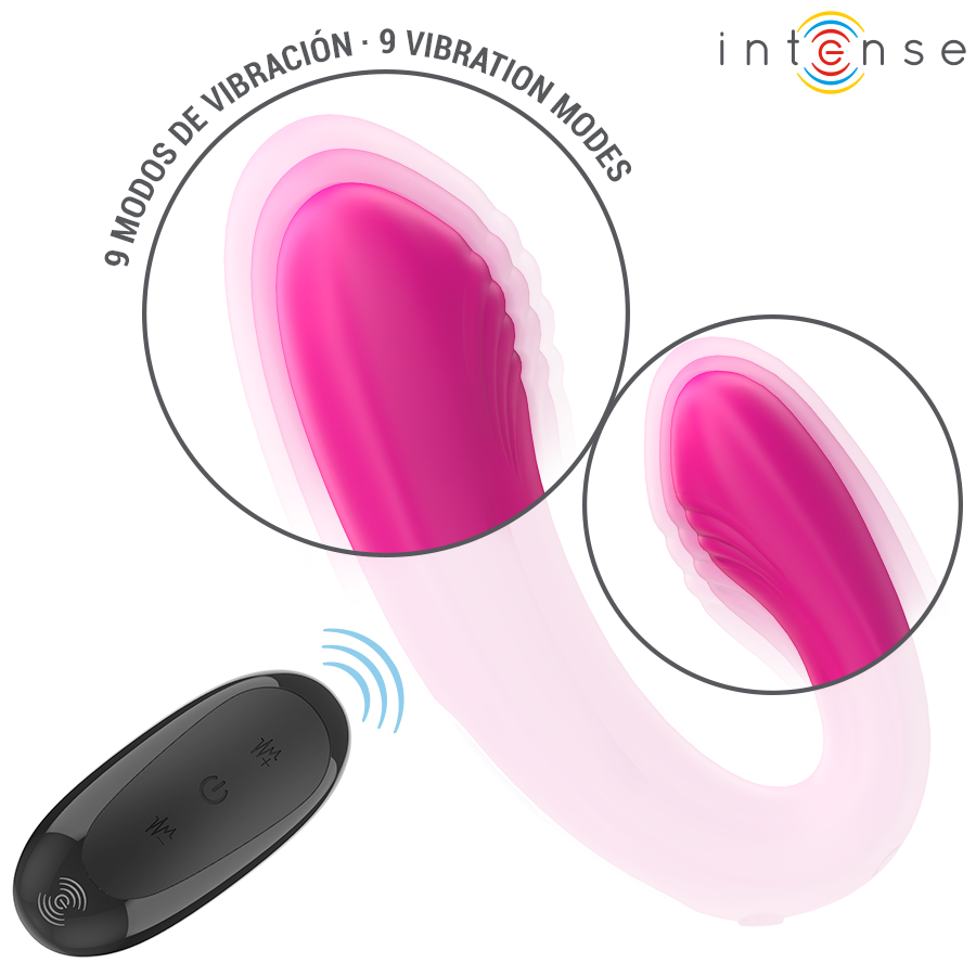 Janet Doppio Stimolatore Rosa — Intense
