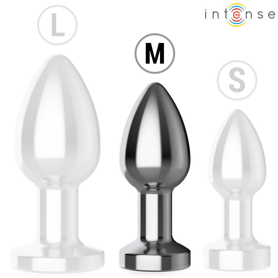Plug Vibrante in Metallo M — Intense