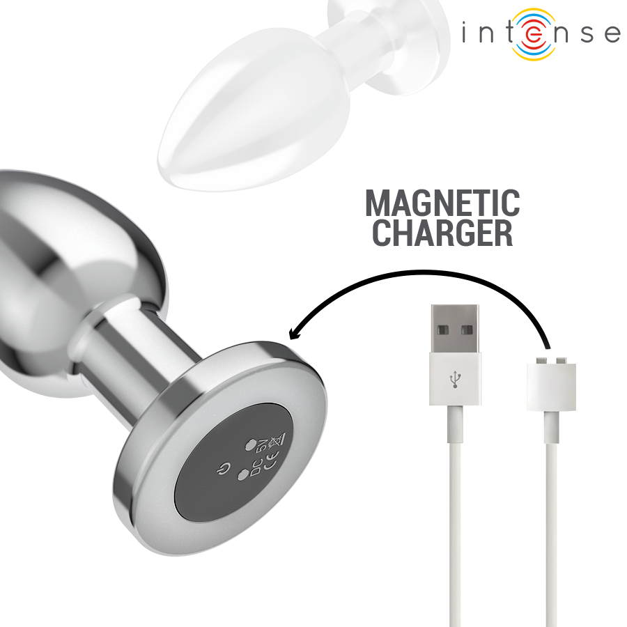 Plug Vibrante in Metallo L — Intense