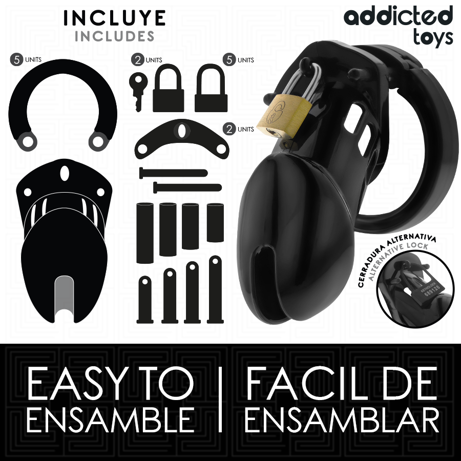 Obsidian Hold Taglia M — Addicted Toys Locked