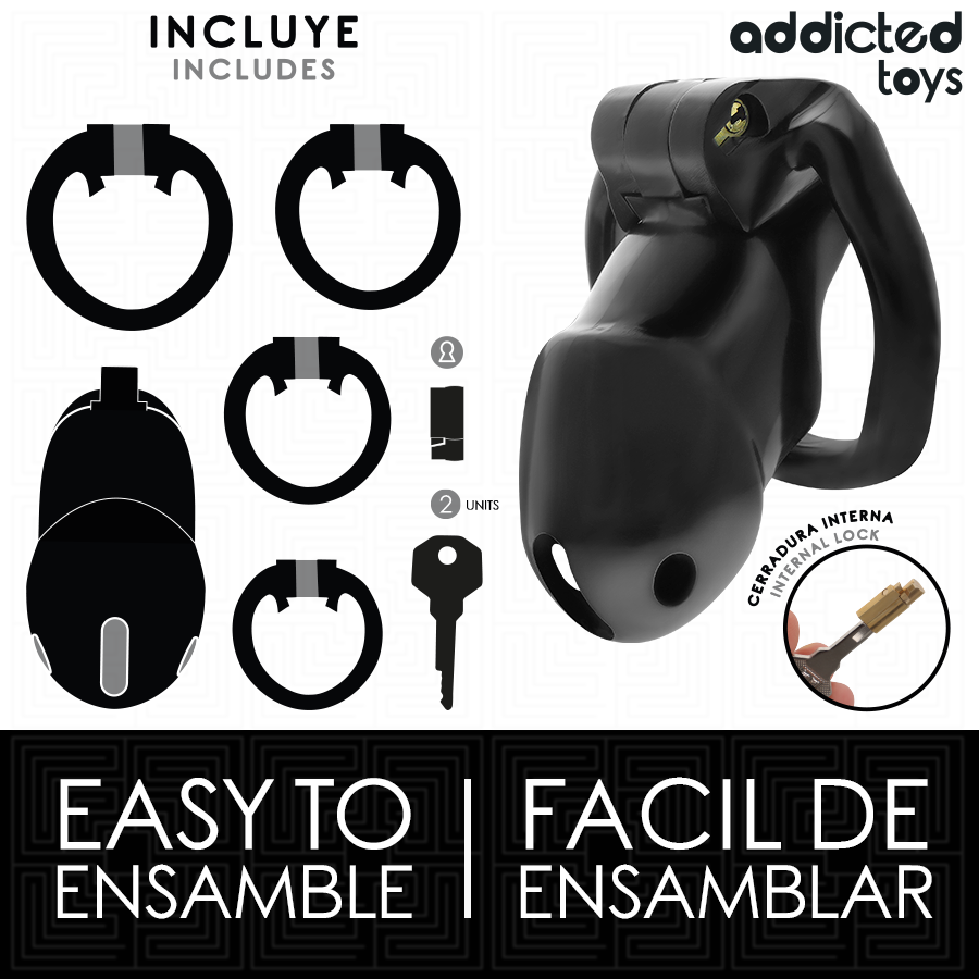 Midnight Cell Taglia M — Addicted Toys Locked