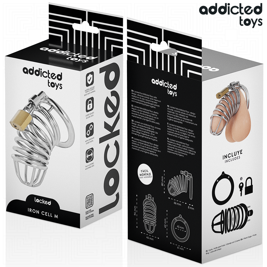 Locked Iron Cell M — Addicted Toys