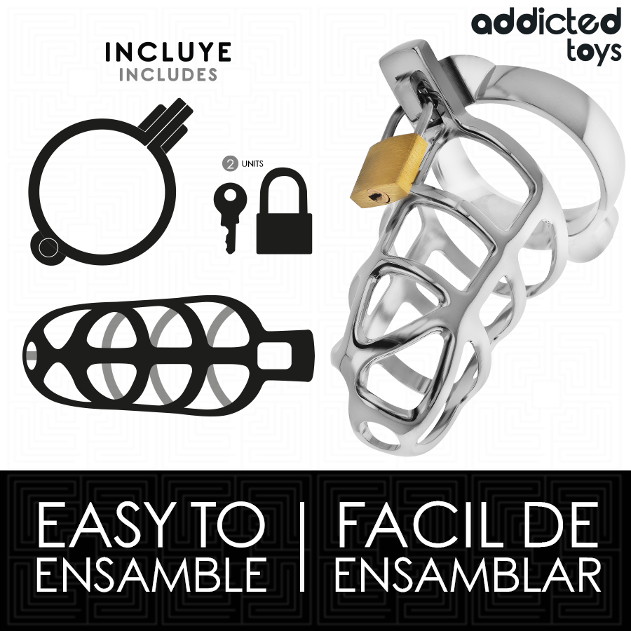 Locked Silver Lock S — Addicted Toys
