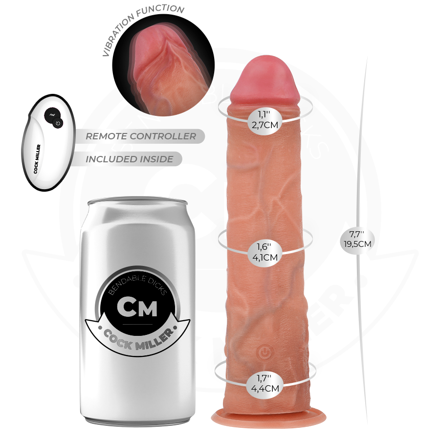 Vibe 19,5 cm — COCK MILLER