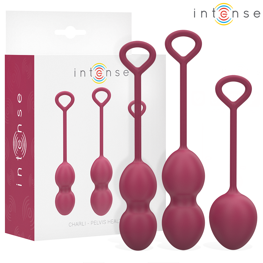 Kit Palline Kegel Charli Bordeaux — Intense