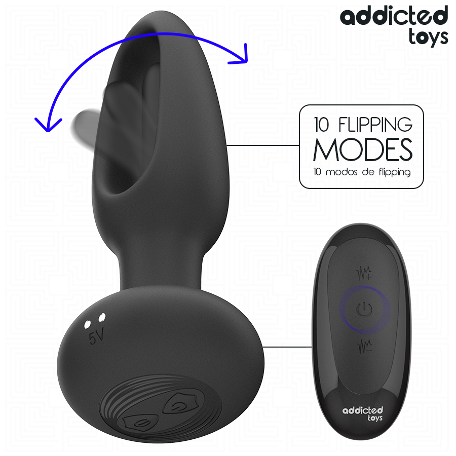 Plug Vibrante Lingua — Addicted Toys