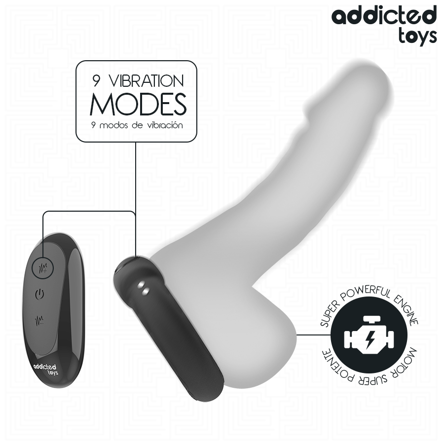 Anello Vibrante con Effetto Riscaldante — Addicted Toys