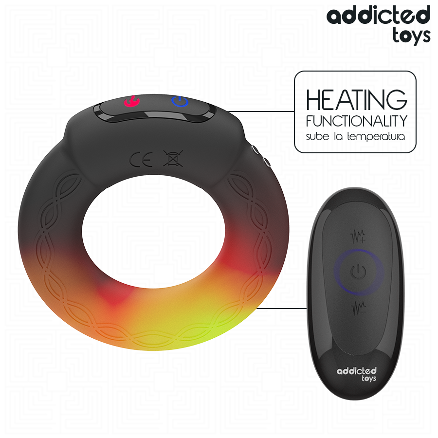Anello Vibrante con Effetto Riscaldante — Addicted Toys