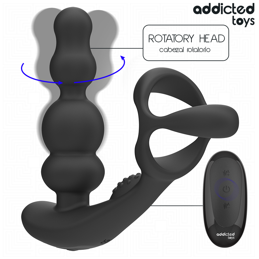 Massaggiatore Prostatico Rotante — Addicted Toys