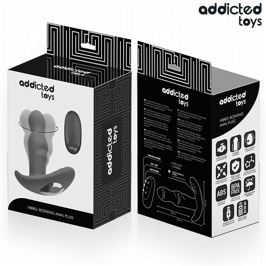 Plug Anale Rotante — Addicted Toys