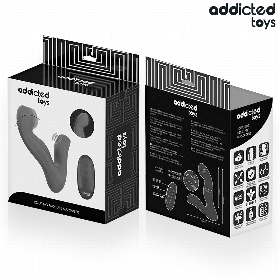 Massaggiatore Prostatico Oscillante — Addicted Toys