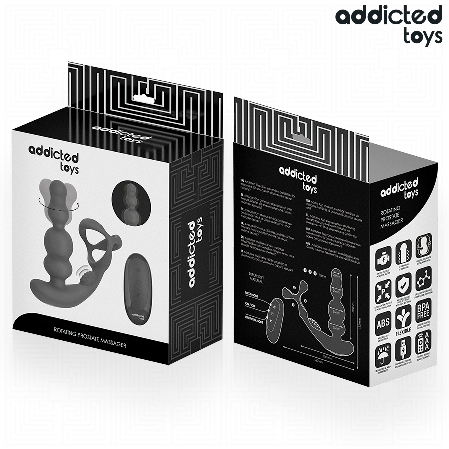Massaggiatore Prostatico Rotante — Addicted Toys