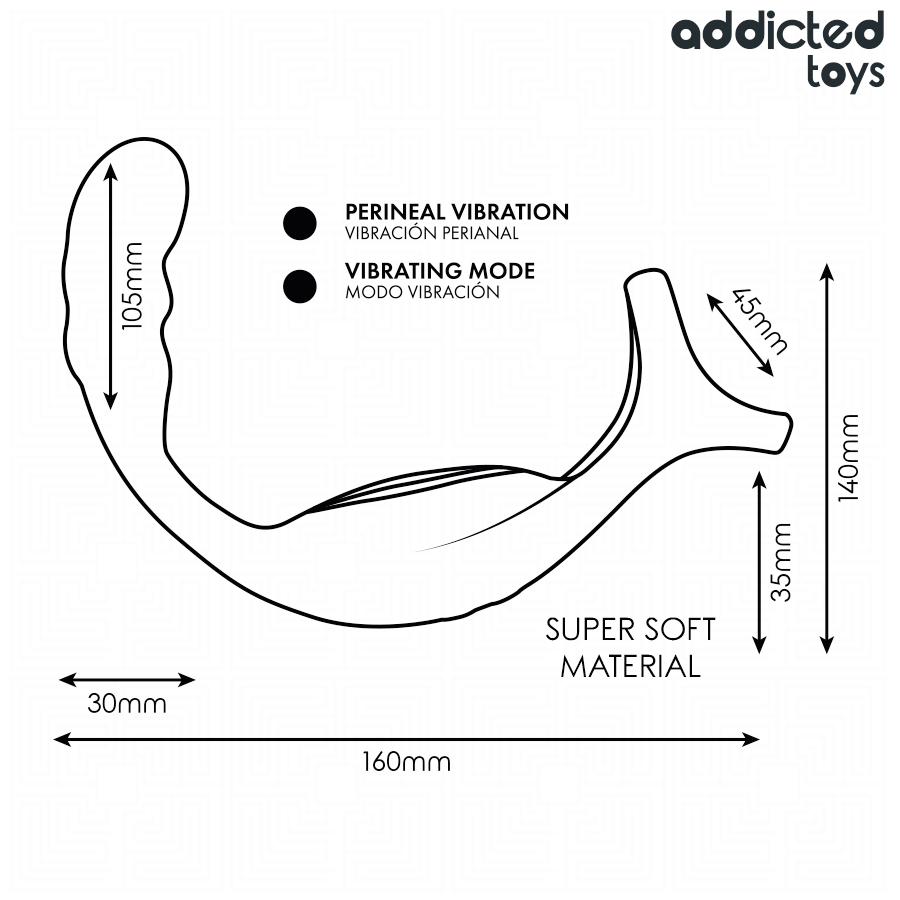 Anello Prostatico Doppio — Addicted Toys