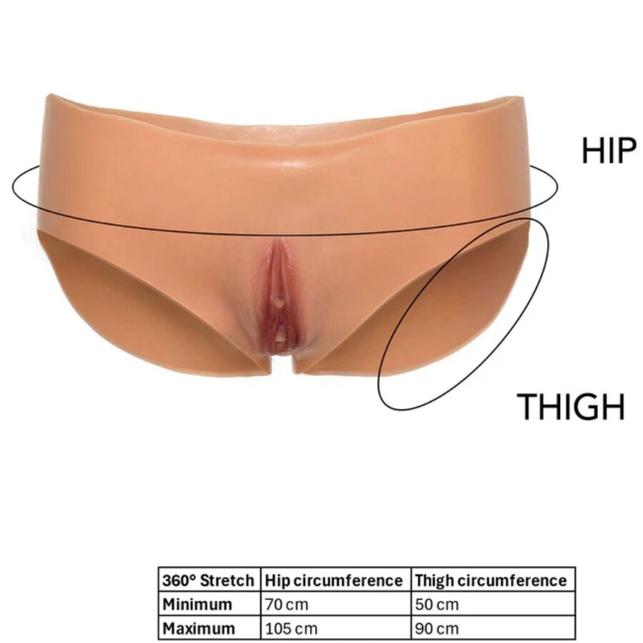 Alter Ego Open Vagina Brief Vita Bassa — Hidden Desire