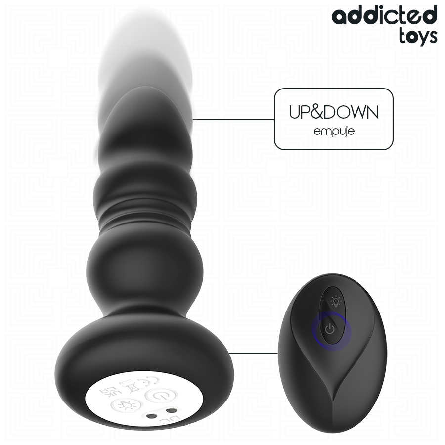Plug Anale LED Vibrante — Addicted Toys