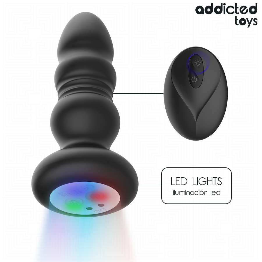 Plug Anale LED Vibrante — Addicted Toys