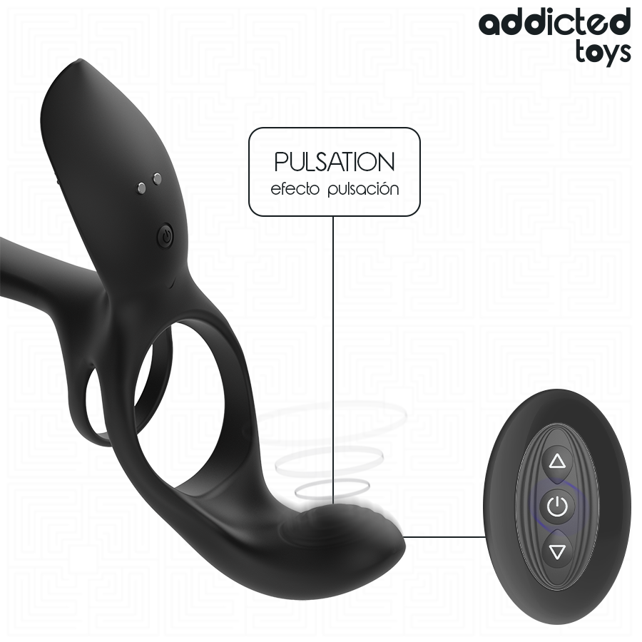 Anello Doppio Coppia — Addicted Toys