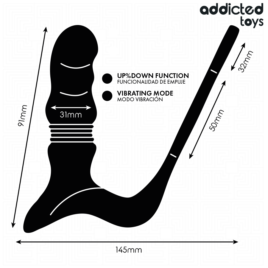 Anello Prostatico Up&Down — Addicted Toys