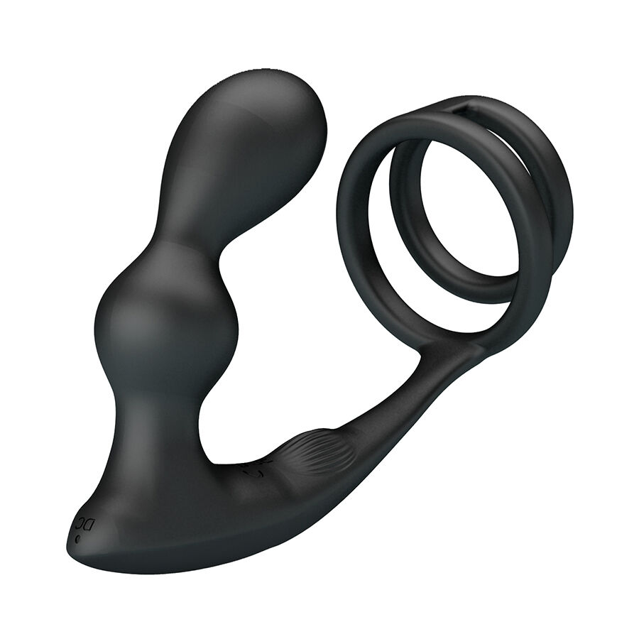 Doppio Anello e Plug Anale con Telecomando — MR Play