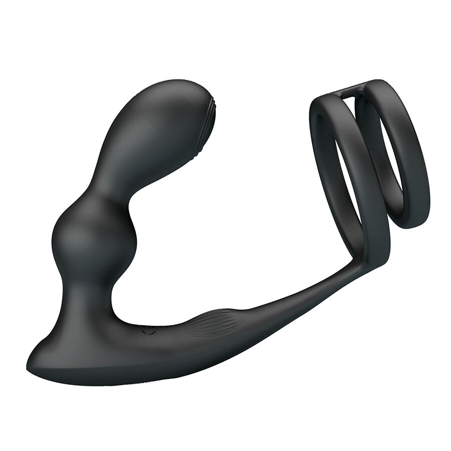 Doppio Anello e Plug Anale con Telecomando — MR Play