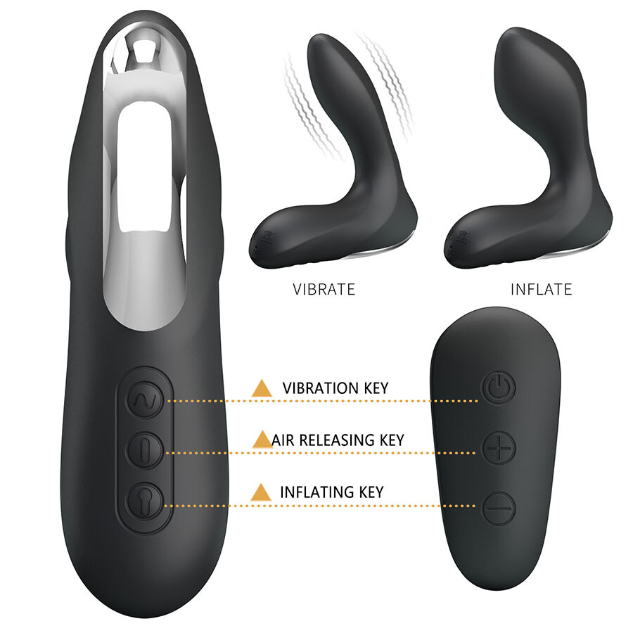 Plug Prostatico Gonfiabile con Telecomando — MR Play