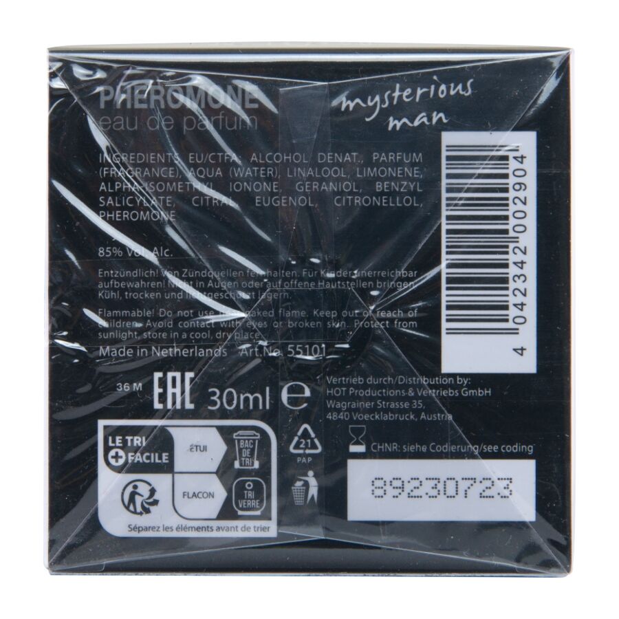 Pheromone Parfum Londra Uomo Misterioso — HOT